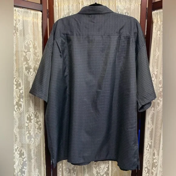 MENS CLAUDIO NUCCI S/S GRAY SHIRT - SZ 2X - Picture 5 of 5